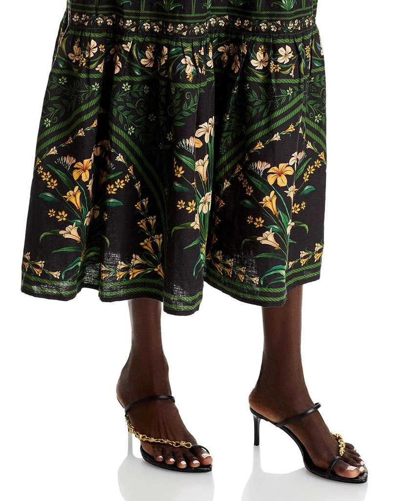 Farm Rio Flowers Arch Sleeveless Maxi Dress 2