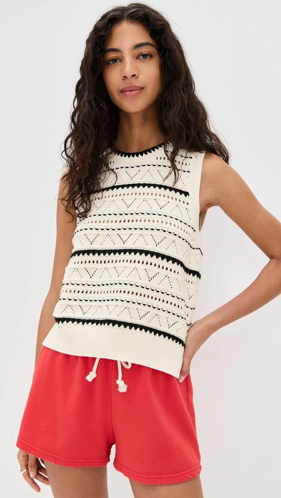 Varley Athena Pointelle Knit Vest 6