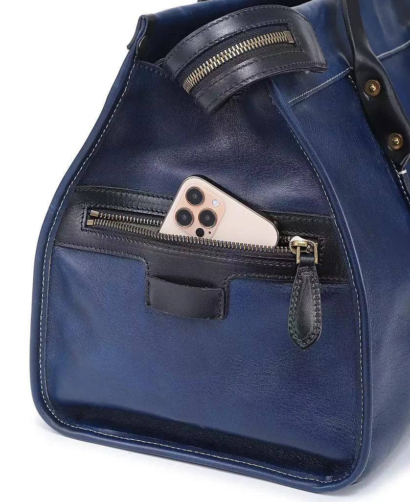 OLD TREND Women's Genuine Leather Spring Hill Duffel Bag 12