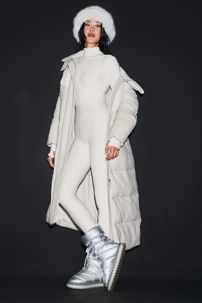 Alo Snowfall Puffer Coat - White Oak 1