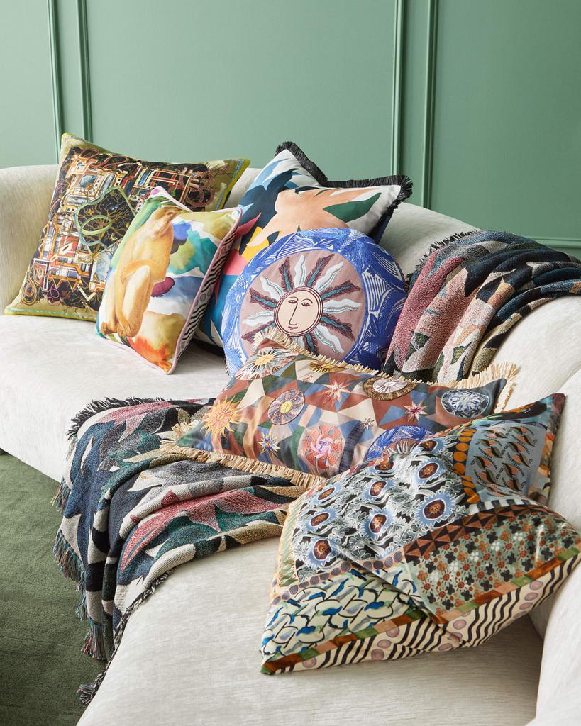 Christian Lacroix L Artiste Mosaique Cushion