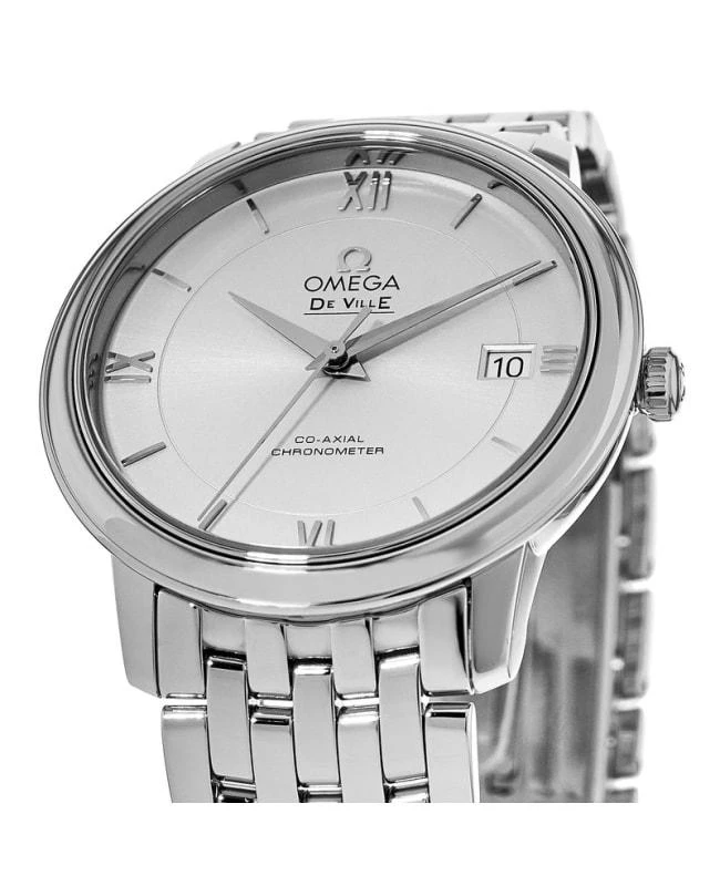 Omega Omega De Ville Prestige Co-Axial 36.8mm Silver Dial Steel Women's Watch 424.10.37.20.02.001 2