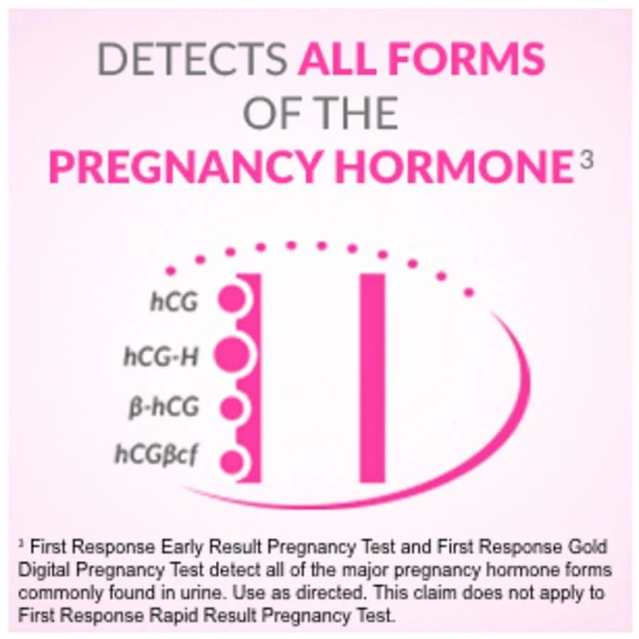 First Response Triple Check Pregnancy Test 3