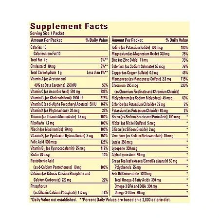 Nature Made Nature Made Daily Diabetes Health Pack Dietary Supplement 60 pk. 3