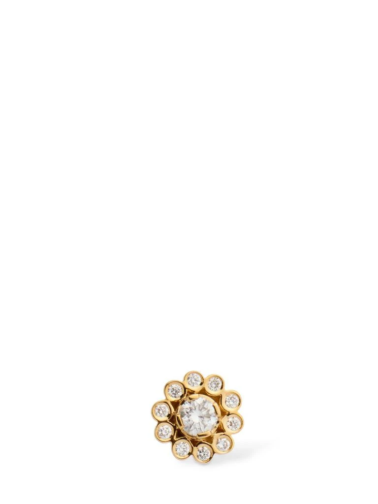 Sophie Bille Brahe Soleil De Fleur Diamond Mono Earring 1
