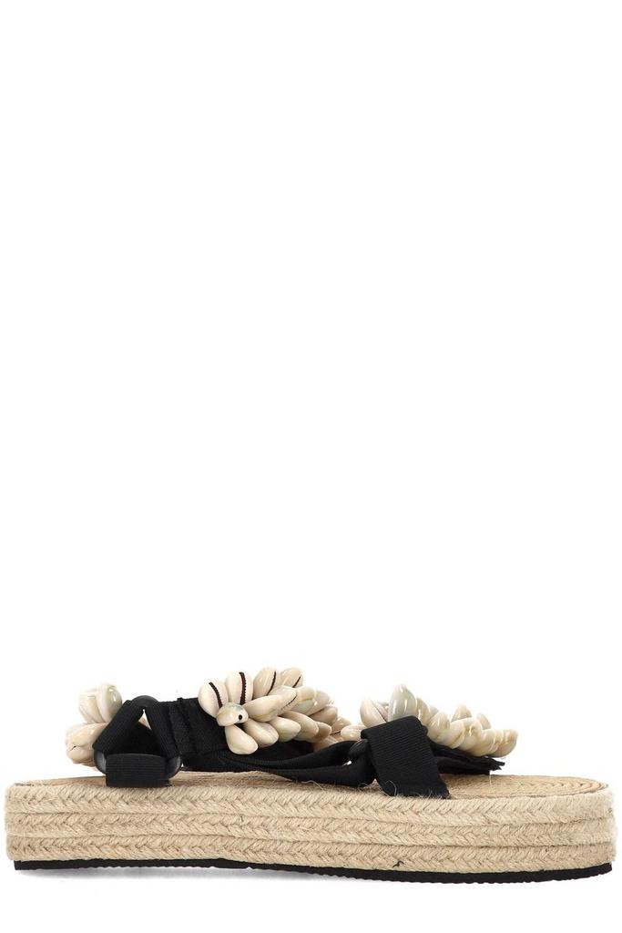 Arizona Love Arizona Love Raffia Shell Sandals