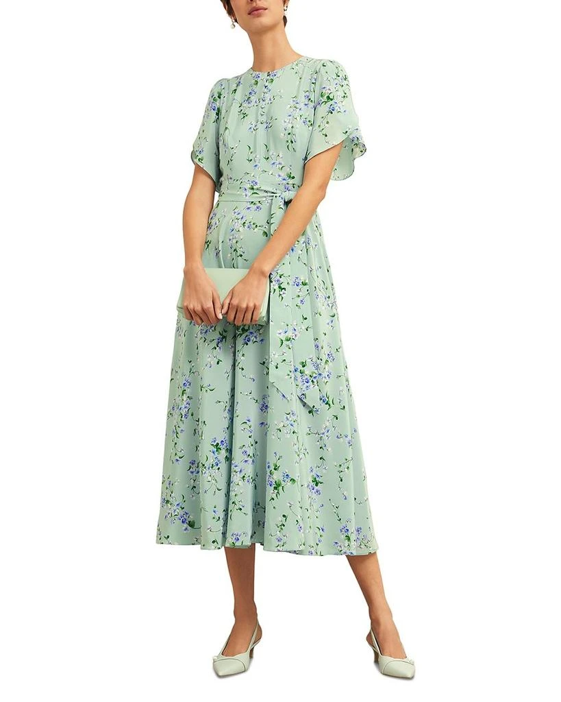 HOBBS LONDON Sophia Silk Dress 6