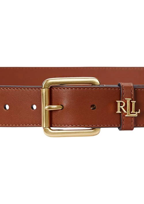 Ralph Lauren Logo-Keeper Leather Belt 2