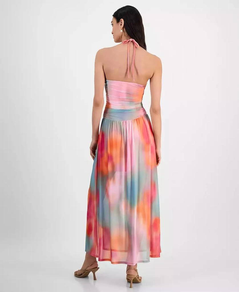 Women's Printed Halter Bandeau Maxi Dress, Exclusively at Macy's  On Sale  Now with Up to 71% Off | Discover Exclusive Deals & Savings at BeyondStyle   Authentic Bar III dress|women's fashion|dresses
