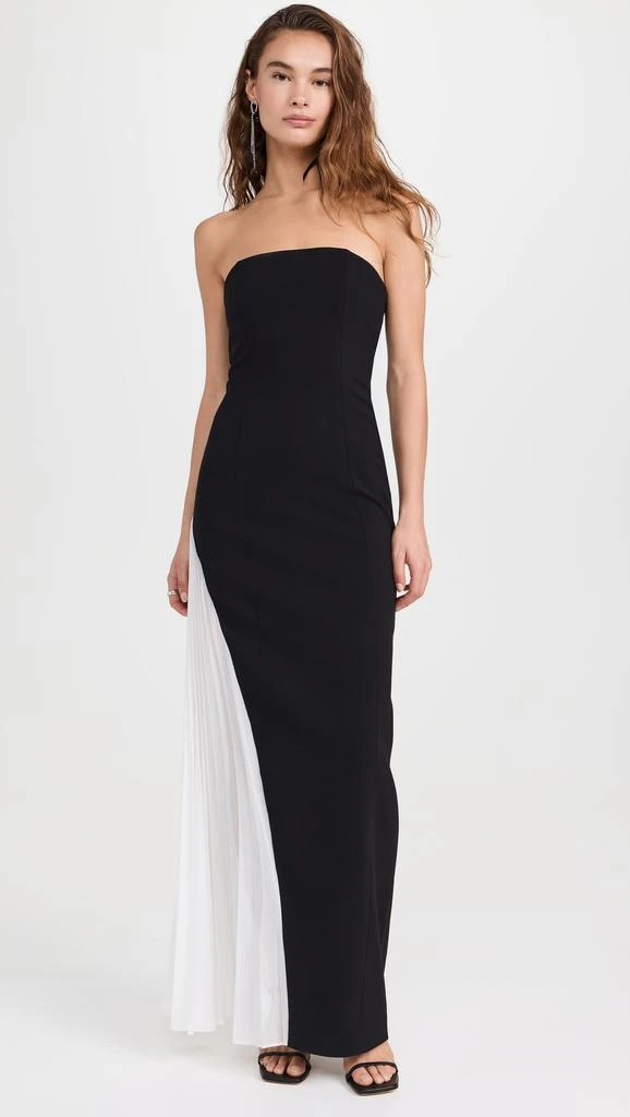Alice + Olivia Retha Strapless Maxi Dress 6