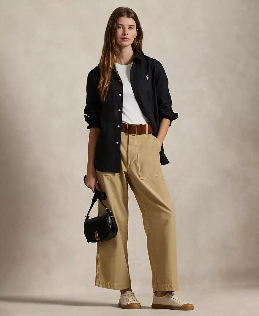 Ralph Lauren Women's Classic-Fit 100% Linen Shirt