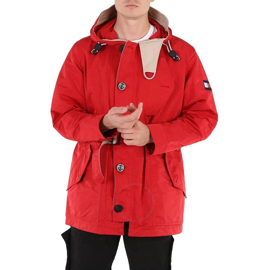 Tommy Hilfiger Men's Primary Red Bomber Jacket 1