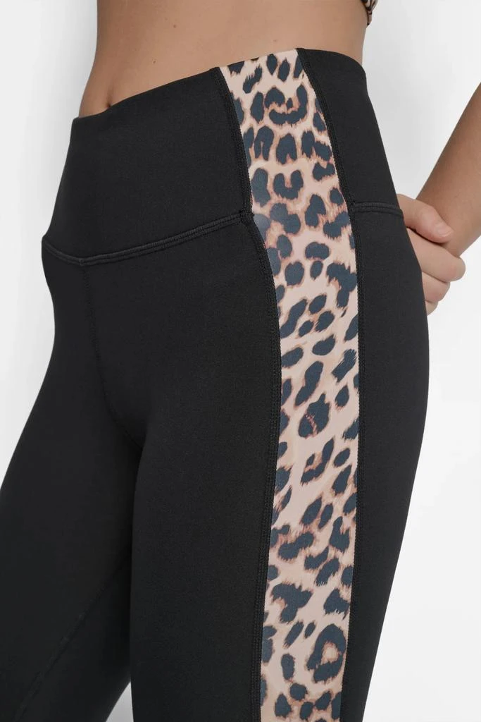 DKNY SUPER HIGH WAIST FULL LENGTH PRINT BLOCK LEGGING 5