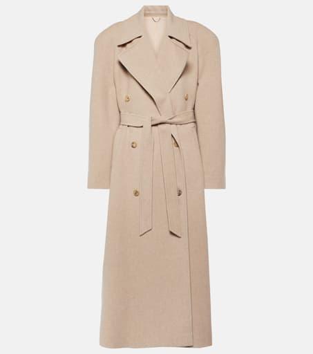 MAGDA BUTRYM 177424BEIGE 関税送料込 Magda Butrym Double-breasted cashmere coat - Coats - Free