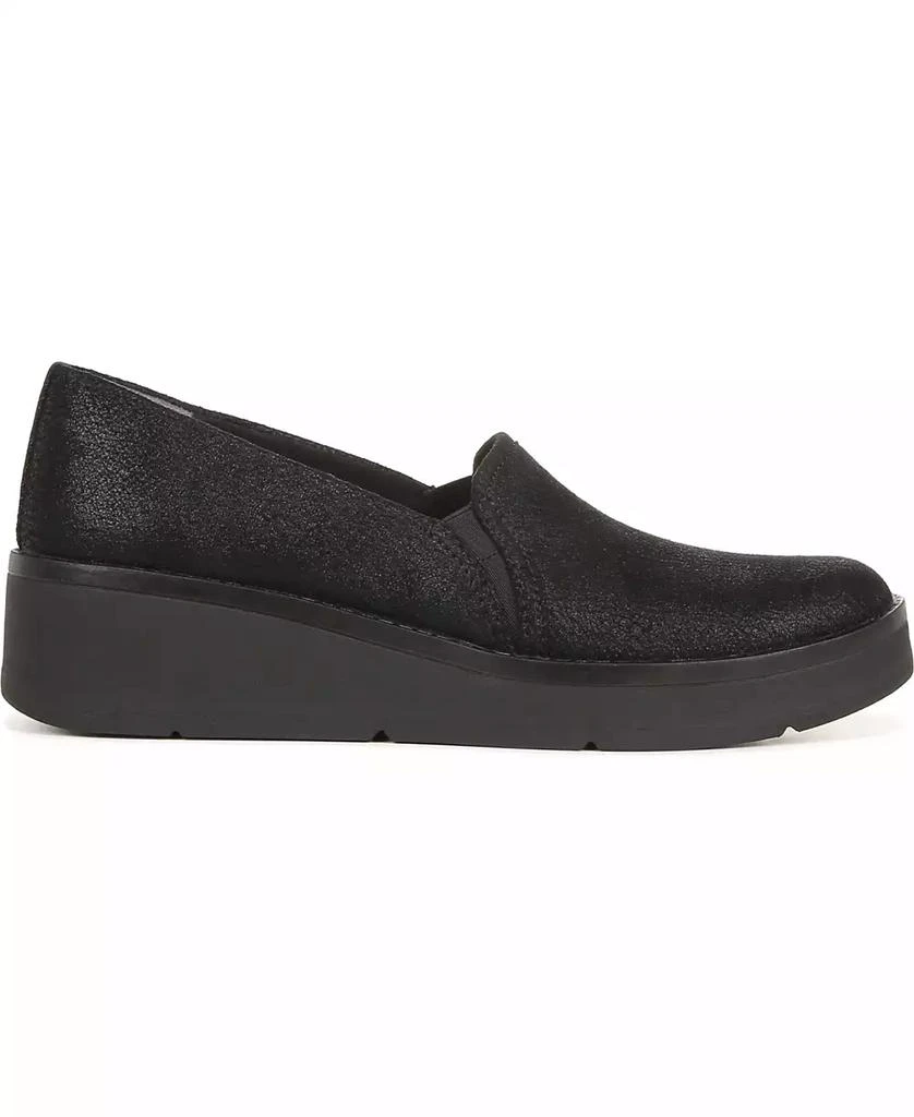 LifeStride Women's Free Spirit Washable Round Toe Wedge Slip Ons 2