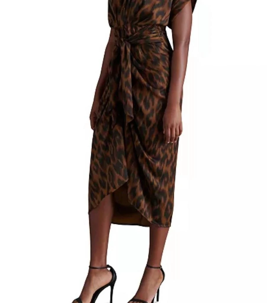 kimono inspired dress Pink / M