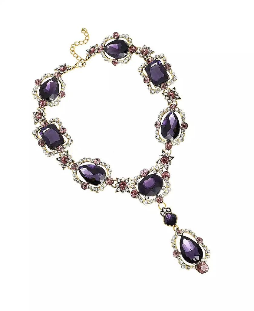 SOHI Rhinestones Jewellery Set