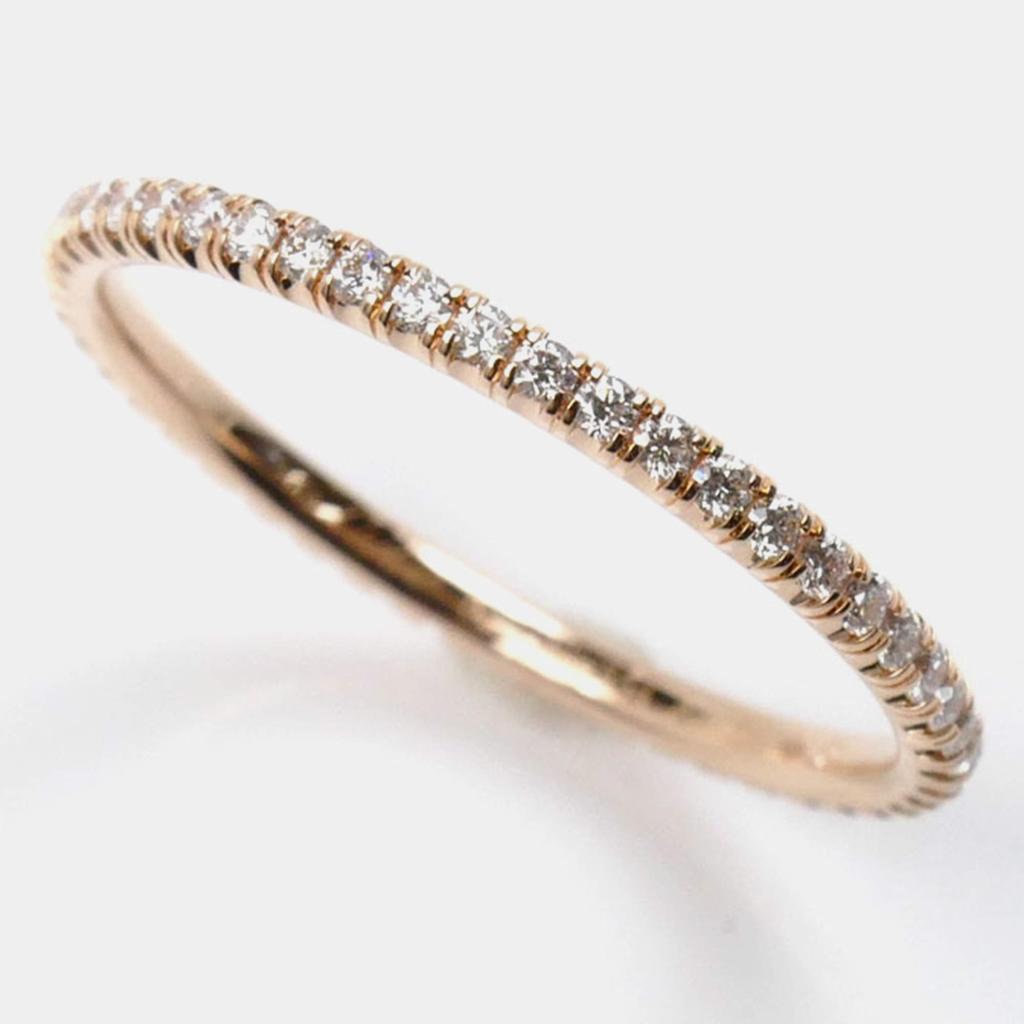 Cartier Cartier 18K Pink Gold Diamond Eternity Ring EU 52