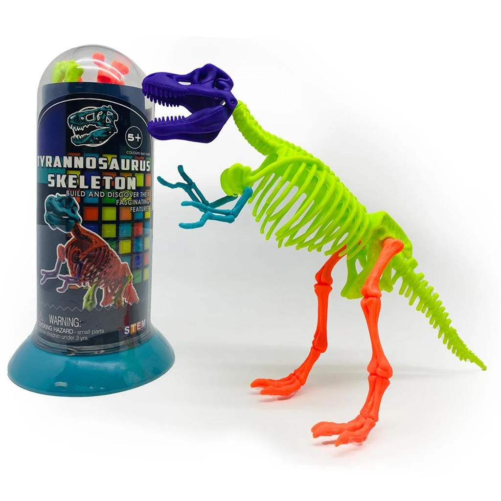 Tedco Toys T-Rex Skeleton Tube Puzzle 1
