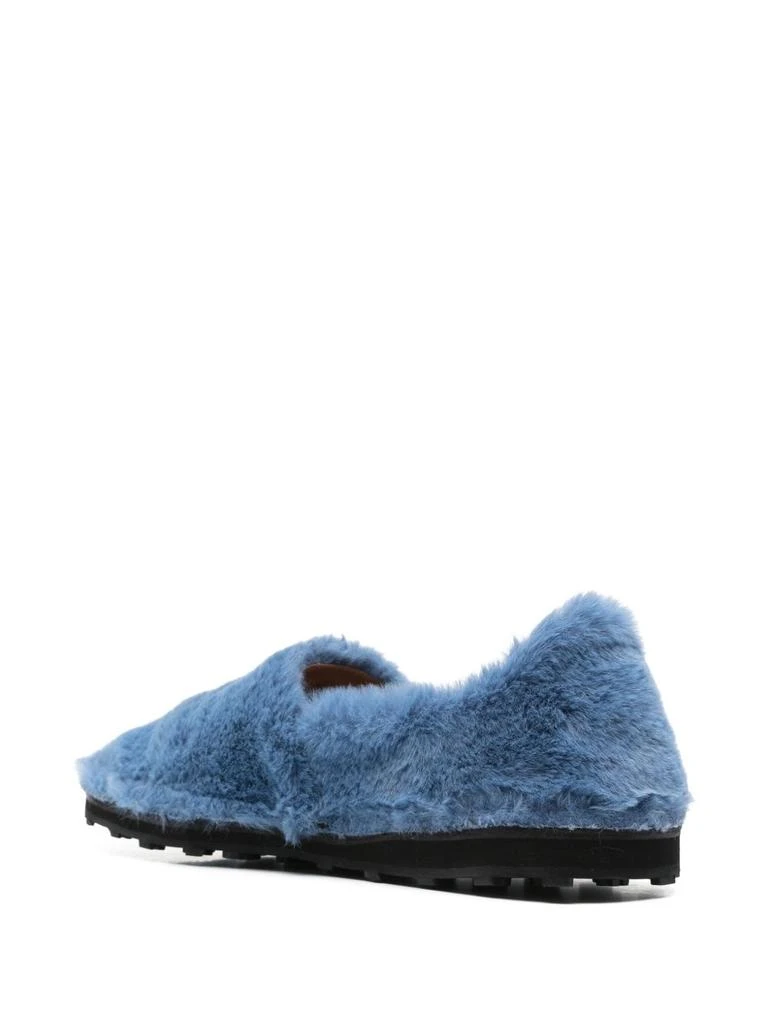 Marni Black Faux Fur Men\'s Slip-On Loafers FAUX FUR SLIP-ON LOAFERS – On Sale Now with Up to 53% Off  main image 3