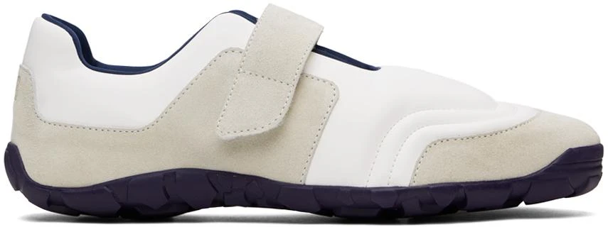 WALES BONNER White & Gray Jewel Sneakers 1