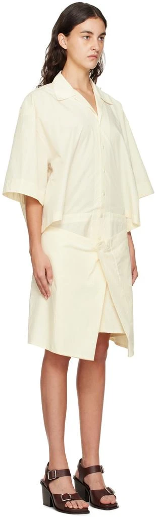 Lemaire Off-White Amovible Midi Dress 4