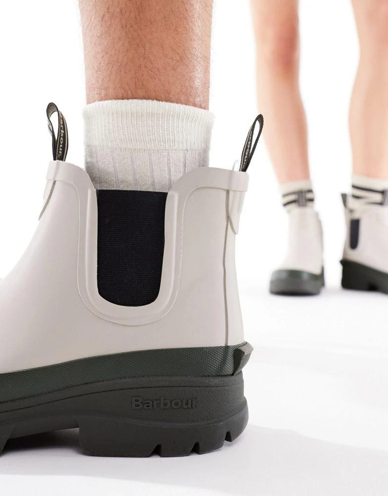 Barbour Barbour x ASOS Midhurst chunky wellington boots in mist 2