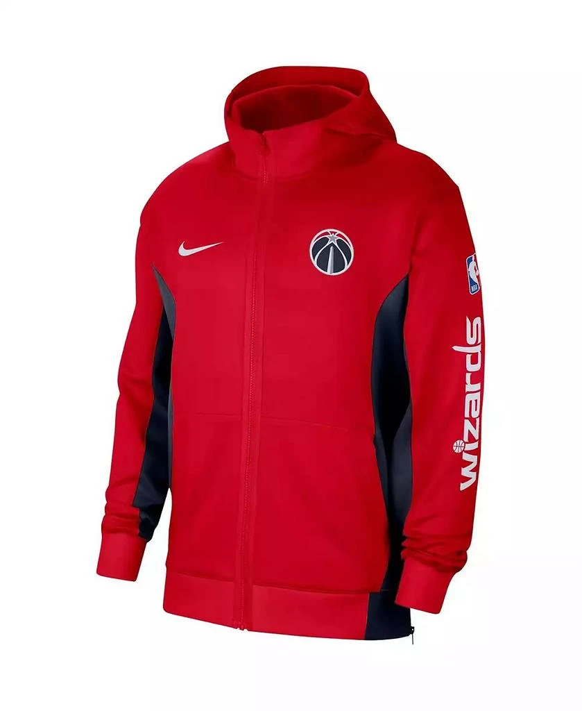 NIKE Men's Red Washington Wizards 2023/24 Authentic Showtime Full-Zip Hoodie 2