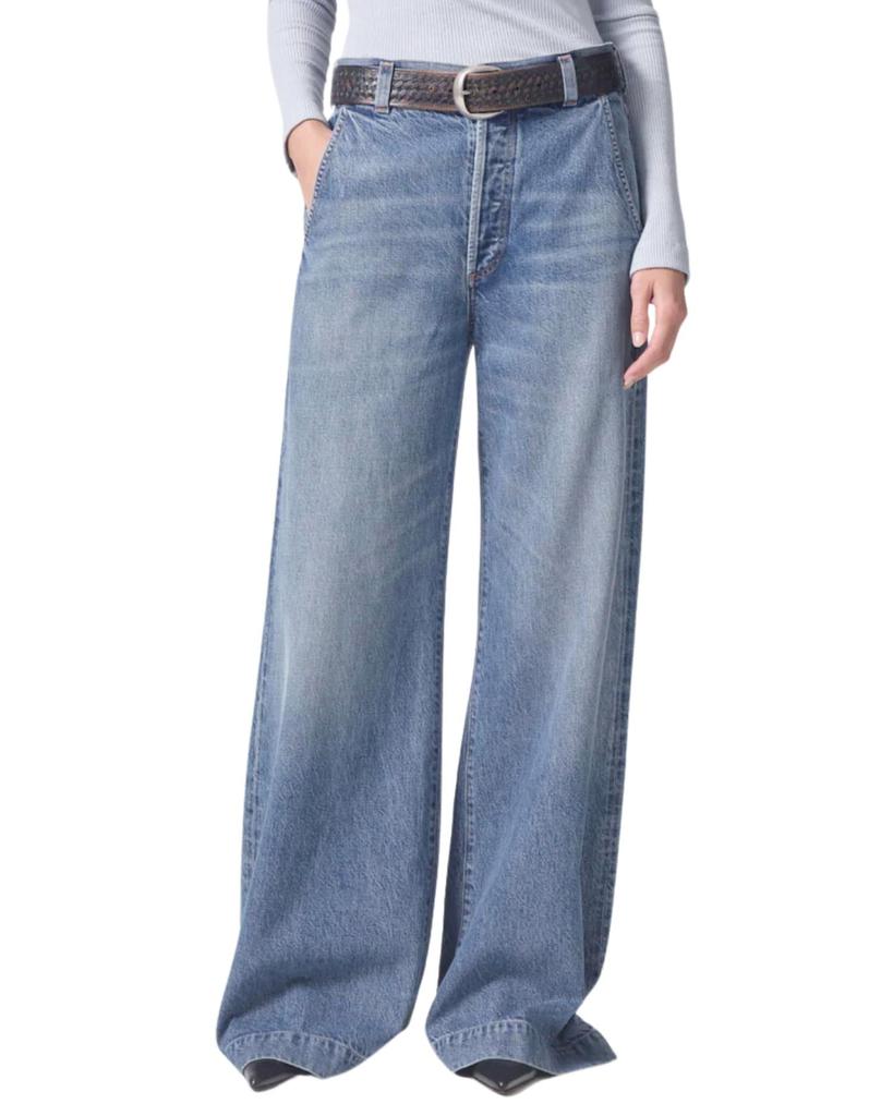 Citizens Of Humanity Beverly Trouser Denim In Pirouette