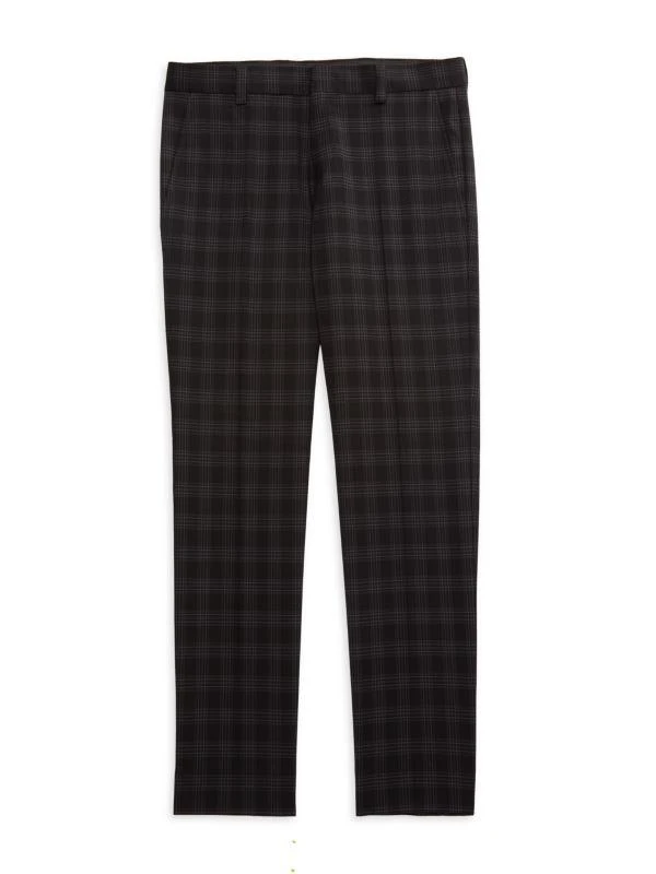 Kenneth Cole Boy's Plaid Suit 3