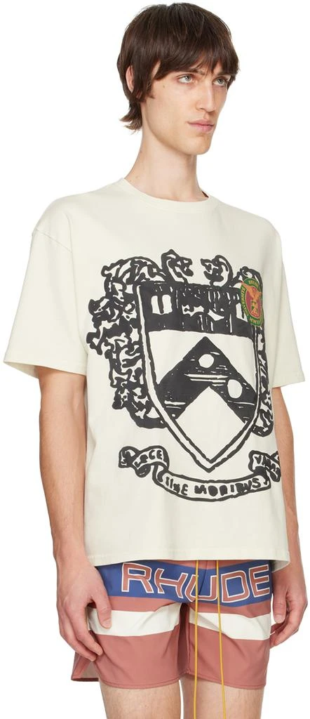 Rhude Off-White Runway Crest T-shirt 2