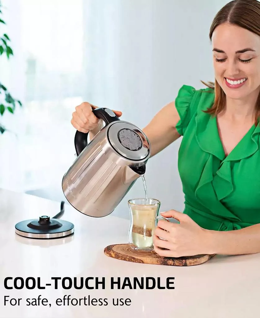 OVENTE Portable Stainless Steel Electric Kettle 3
