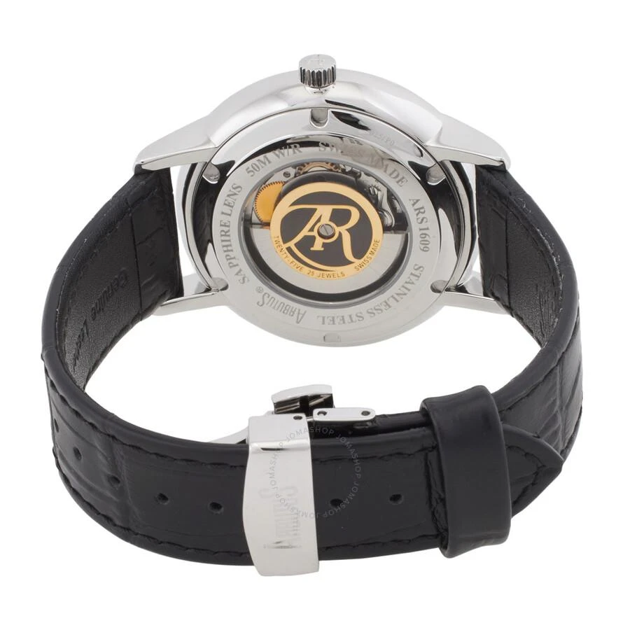 Arbutus Swiss-made Collection Automatic White Dial Men's Watch ARS1609SWB 3