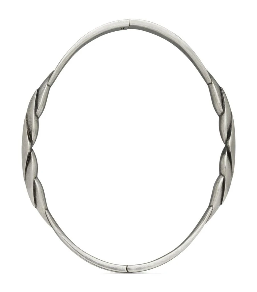 Saint Laurent Silver-Tone Bangle 1