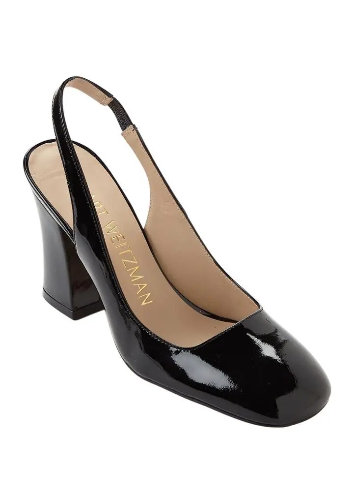 Stuart Weitzman Block Heel Slingback Heels