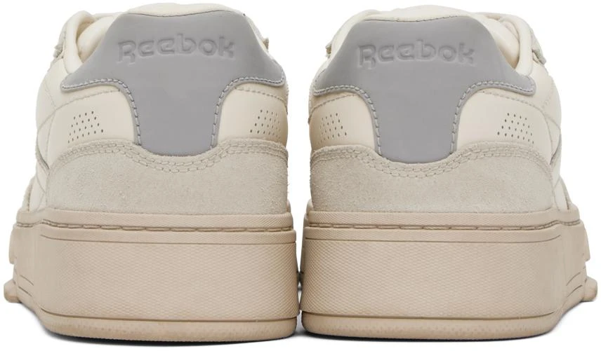 Reebok Off-White & Gray Club C LTD Sneakers 2