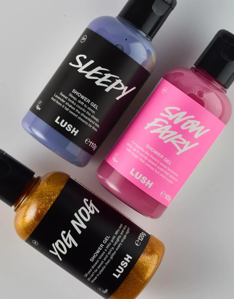Lush LUSH Christmas Shower Gel Set 3