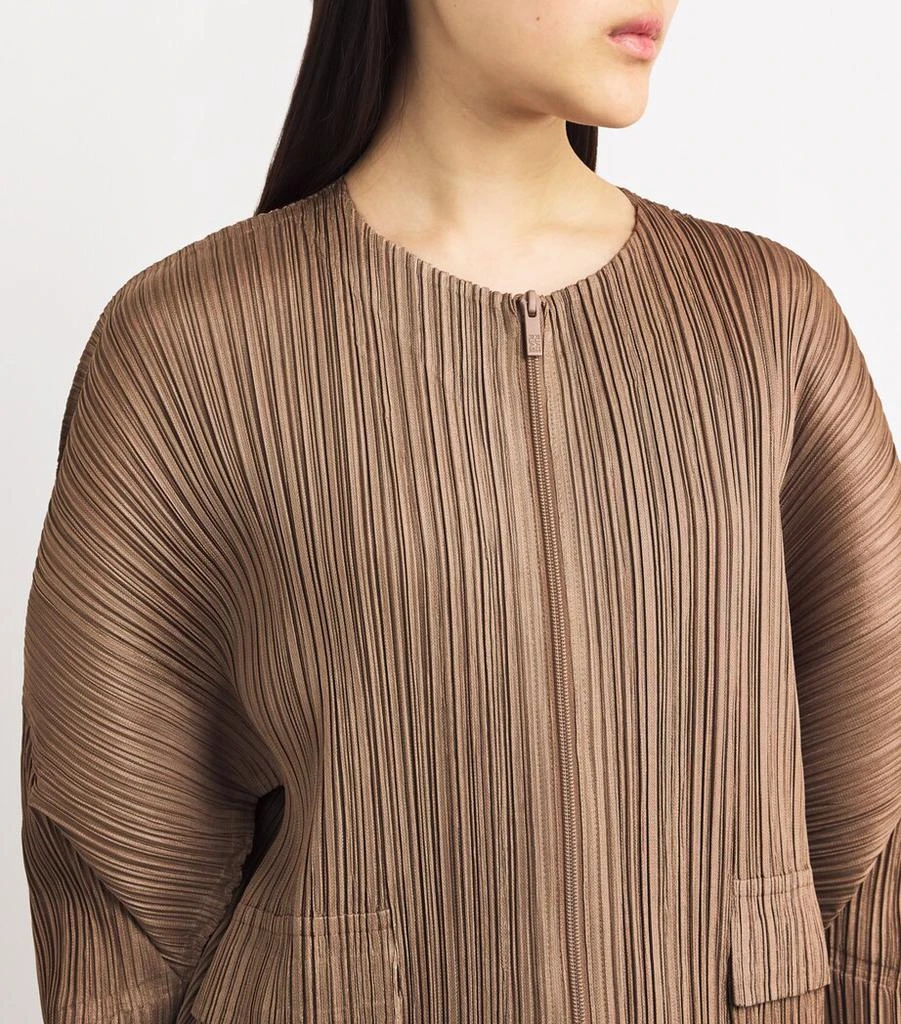 Pleats Please Forward 4 Zip-Up Jacket 6