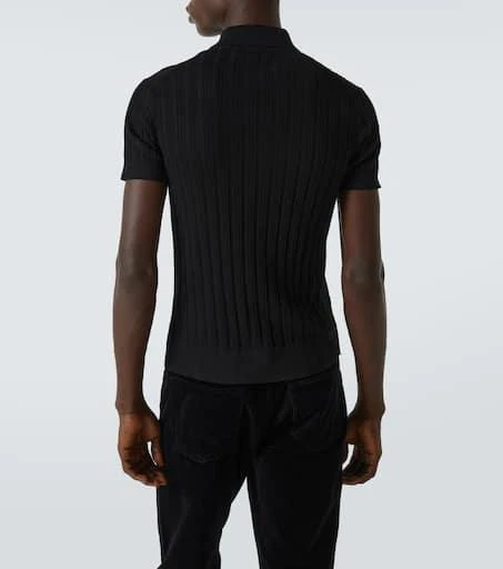 Tom Ford Cotton and silk polo shirt 4