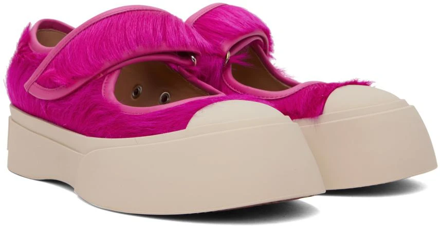 Marni Pink Pablo Mary Jane Ballerina Flats 4