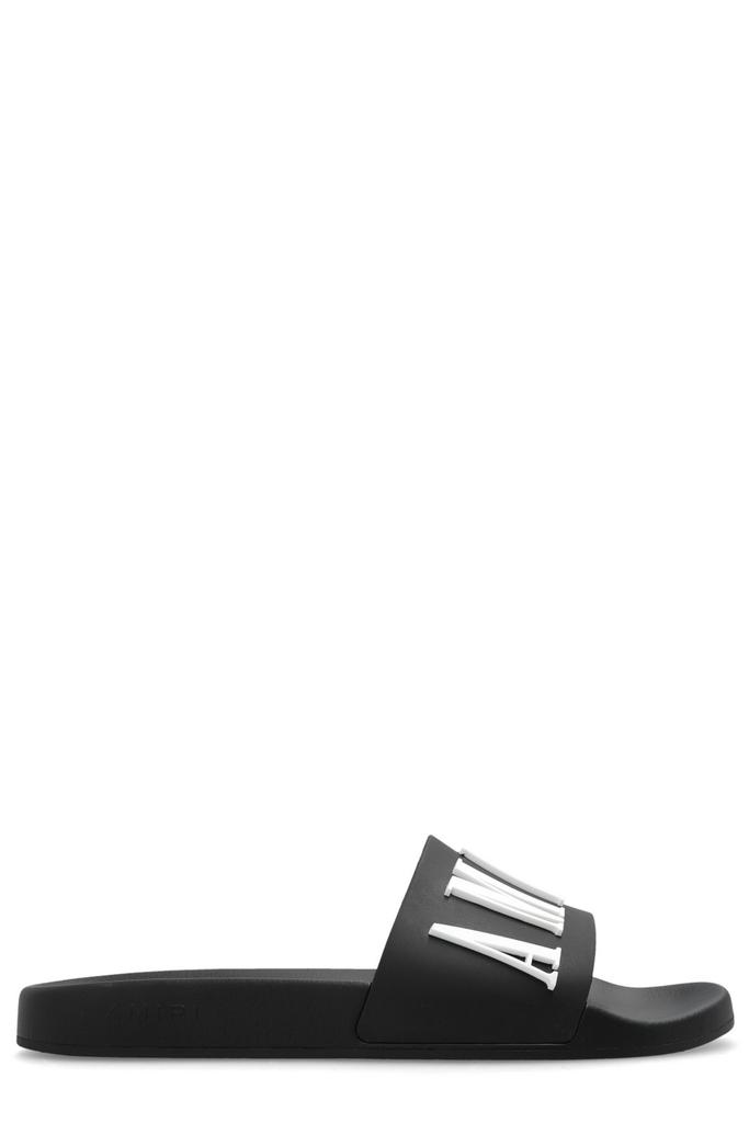 Amiri Amiri Logo Patch Open Toe Slides