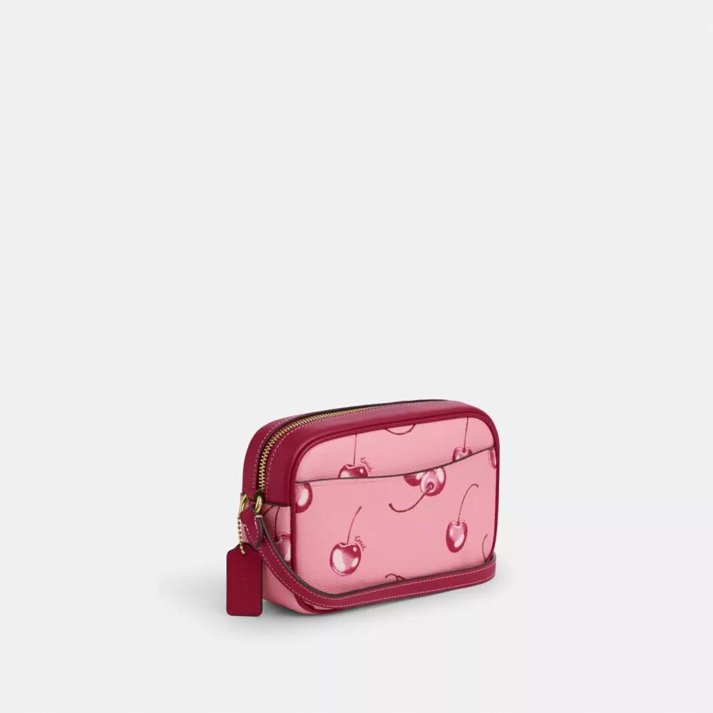 COACH® Mini Jamie Camera Bag With Cherry Print