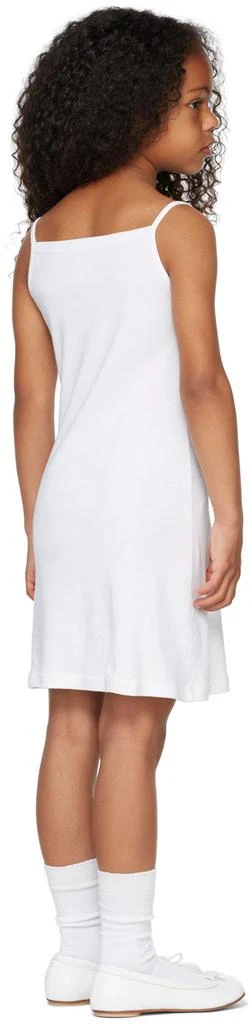 Gil Rodriguez Kids White LaPointe Tank Dress 3