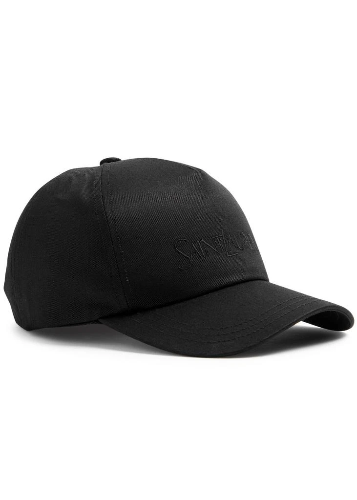 Yves Saint Laurent Logo-embroidered cotton-blend cap - Hats  display picture 1