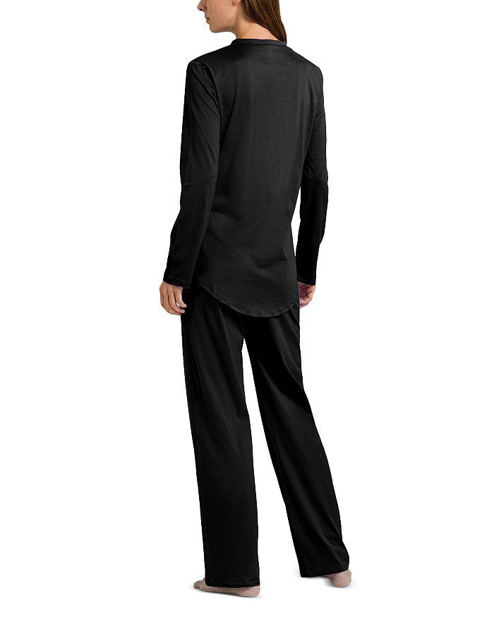 Hanro Cotton Deluxe Long Pajama Set