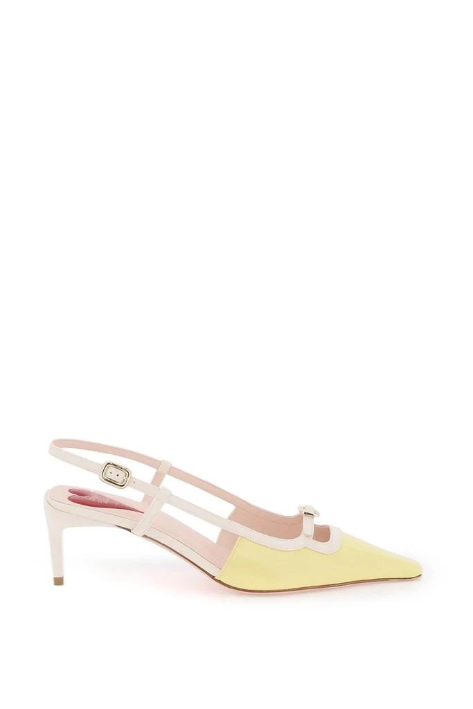 ROGER VIVIER two-tone patent leather pumps 1