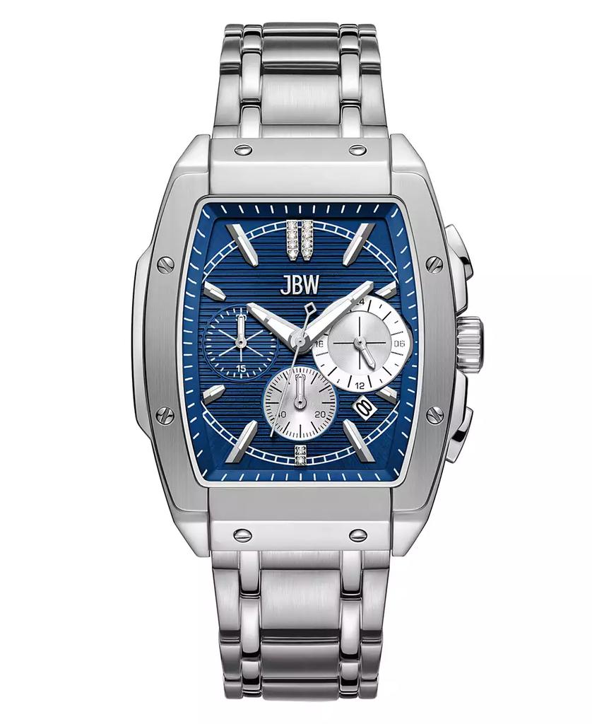 Jbw Men's Echelon Diamond Gold-Plated Stainless-Steel Watch