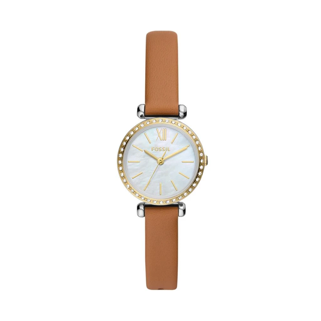 Fossil Fossil Women's Tillie Mini Three-Hand, Gold-Tone Stainless Steel Watch 1