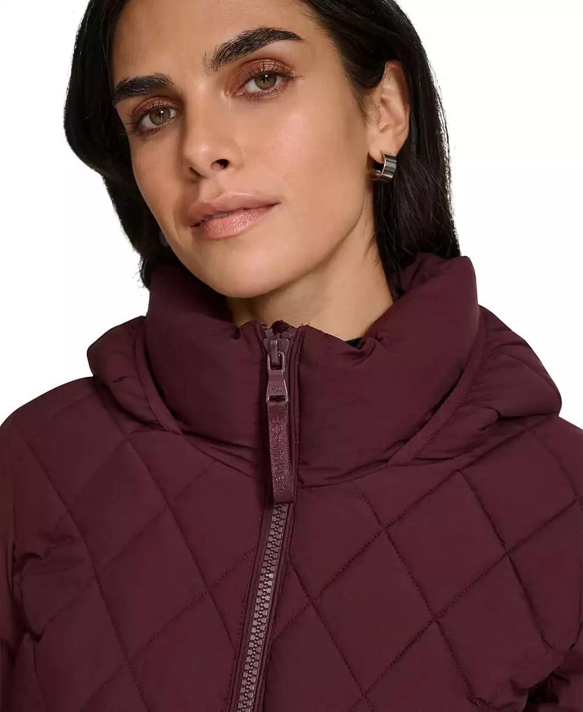 Calvin Klein Womens Side-Panel Hooded Packable Puffer Coat, Created for Macys 4