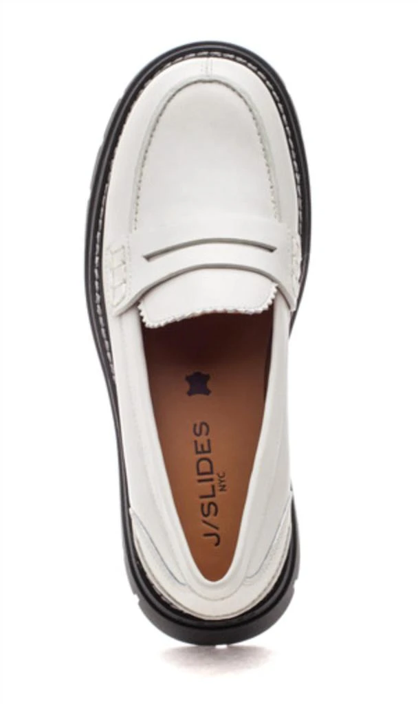 J/Slides J/Slides - Women's Tyler Leather Loafers 5